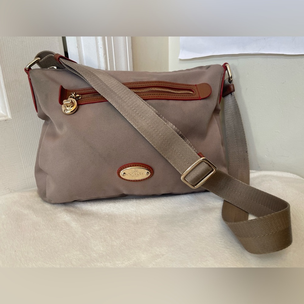 Coach Tan Crossbody Bag